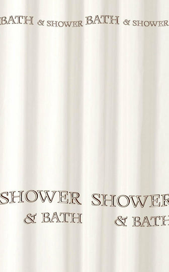 San Lorentzo Shower & Bath Shower Curtain Fabric 180x200cm Shower & Bath 2071