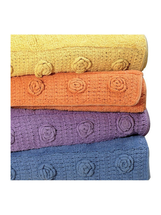 Das Home Bath Mat Cotton 531 420760800531 Lila 60x80cm