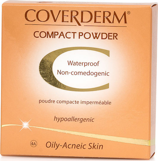 Coverderm Camouflage Compact Powder Oily Acneic Skin Powder 4A 10gr