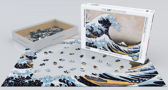 Great Wave of Kanagawa by Katsushika Hokusai Puzzle 2D 1000pcs 6000-1545