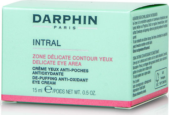 Darphin Intral Eye Cream for Moisturizing Dark Circles & Eye Bags 15ml