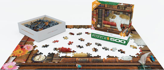 XL The Cat Nap Puzzle 2D Smart Cut Design 500pcs