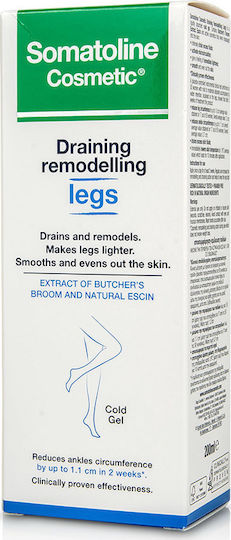 Somatoline Cosmetic Draining Legs Cream for Slimming & Cellulite 200ml
