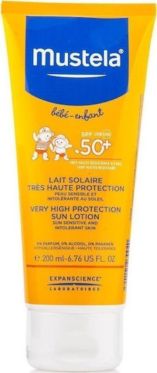 Mustela Waterproof Baby Sunscreen Emulsion 200ml