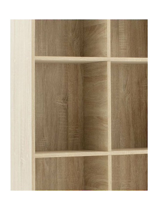 Βιβλιοθήκη Firenze Sonoma 107x28.6x178εκ.