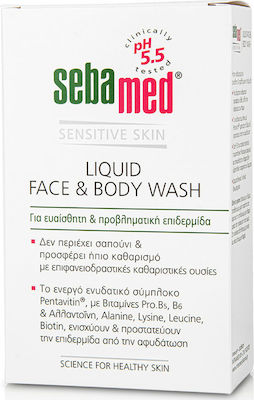 Sebamed Liquid Face & Body Wash 200ml