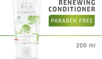 Wella Professionals Elements Lightweight Renewing Conditioner Reconstruction/Nourishment for All Hair Types 200ml