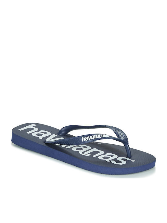 Top Logomania Men's Flip Flops Blue