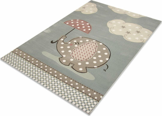 Tzikas Carpets 19424-030 Παιδικό Χαλί Σύννεφα Μπλε 133x190cm
