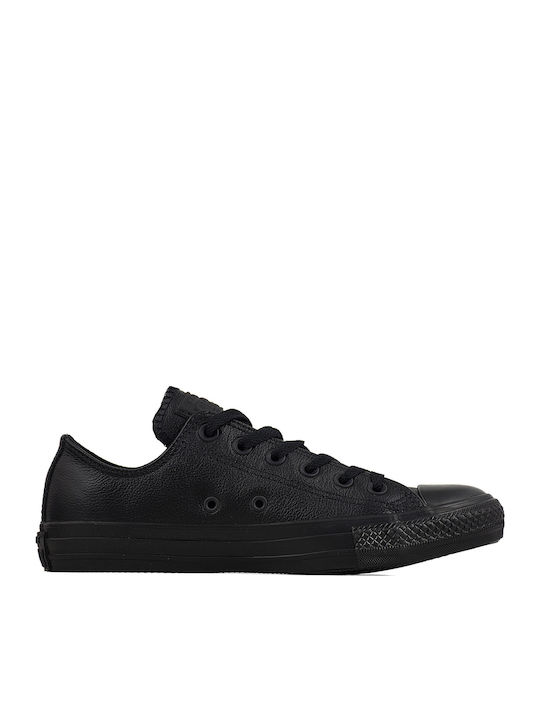All Star Chuck Taylor Leather Low Sneakers Μαύρα