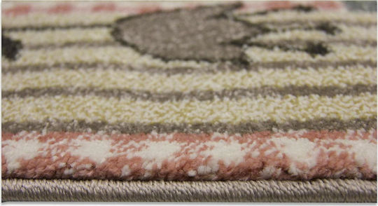 Tzikas Carpets 21902-755 Детско килимче Розов 133x190см Дебелина 13мм