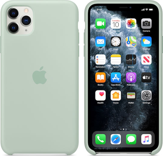 Apple Задна корица Силикон Тюркоазен (iPhone 11 Pro Max)