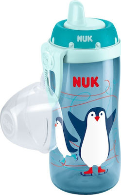 Nuk Kiddy Cup Penguin Lernbecher Kunststoff Blau für 12m+m+ 300ml 10.751.084