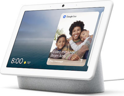 Google Nest Hub Max White Compatible with Google Home GA00426-US