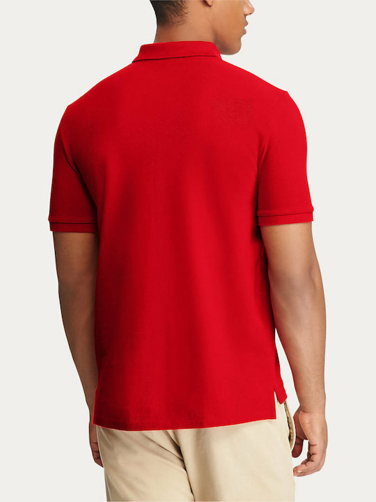Ralph Lauren Ανδρικό T-shirt Κοντομάνικο Polo Κόκκινο