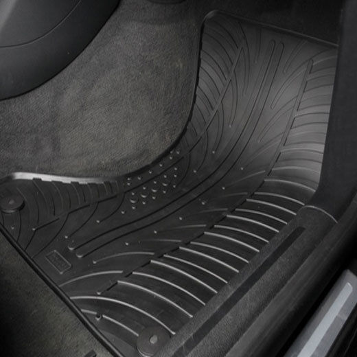Gledring Set of Front and Rear Mats 4pcs for Renault Laguna 2007 Black