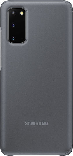 Samsung Clear View Cover Book Plastic Gray (Galaxy S20)