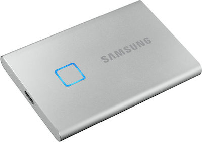 Samsung Portable SSD T7 Touch USB-C / USB 3.2 1TB 2.5" Сребрист