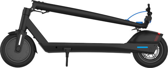 Blaupunkt ESC608 Електрически скутер с Максимална скорост 25 км/ч и Максимална автономност 20 км в Черен цвят