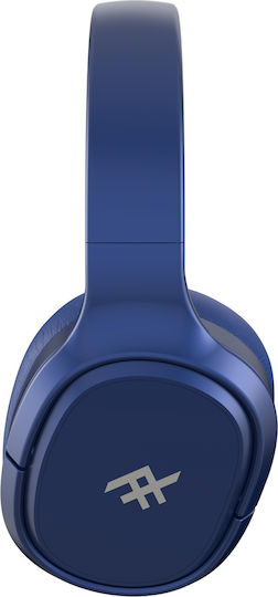 iFrogz Airtime Vibe Bluetooth Wireless Over Ear Headphones with 30 hours of Operation Blue