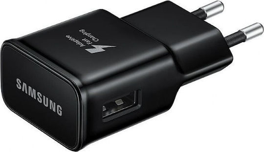Samsung Încărcător cu Port USB-A și Cablu USB-C Negruς (EP-TA20EBE+EP-DG950CBE Retail)
