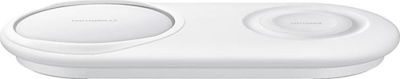 Samsung Încărcător fără fir (Qi Pad) Alb (Wireless Charger Duo Pad)