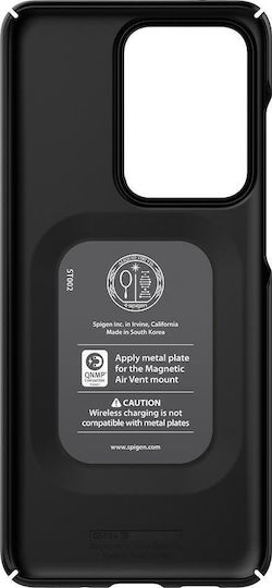 Spigen Thin Fit Back Cover Πλαστικό Μαύρο (Galaxy S20 Ultra)
