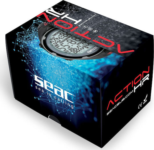 Seac Diving Watch Action HR Black/Red