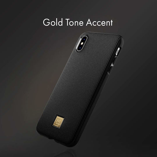 Spigen La Manon Classy Back Cover Plastic Black (iPhone XS Max)