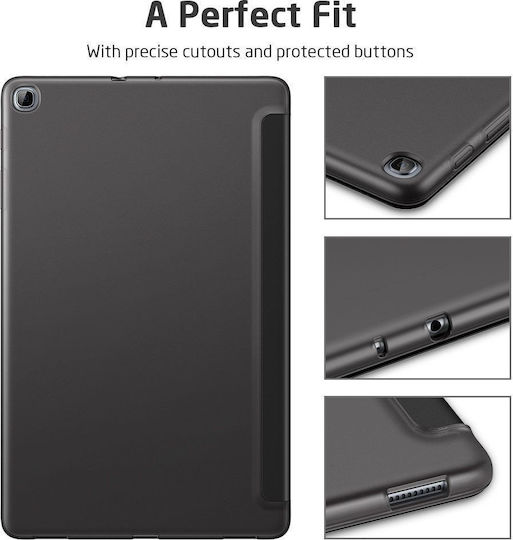 ESR Rebound Pencil Flip Cover Schwarz für iPad 2019/2020/2021 10.2''