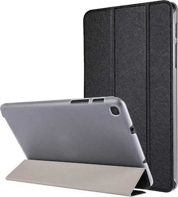 Tri-Fold Flip Cover Piele artificială Negru (Galaxy Tab A 8.0 2019)