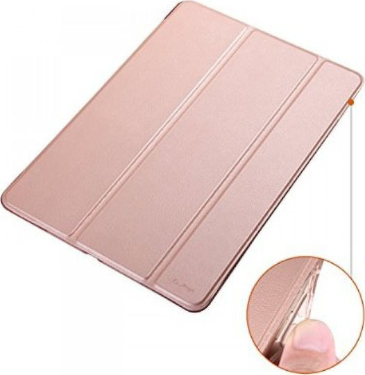 Tri-Fold Flip Cover Rose Gold for Galaxy Tab A 10.5 2018