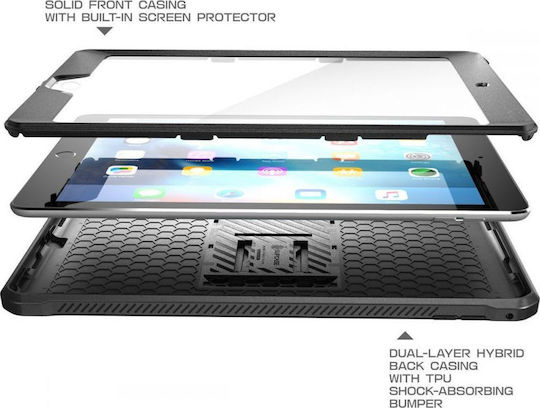Supcase Unicorn Beetle Pro Back Cover Ανθεκτική Μαύρη (iPad 2019/2020/2021 10.2'')