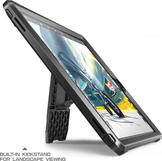 Supcase Unicorn Beetle Pro Back Cover Ανθεκτική Μαύρη (iPad 2019/2020/2021 10.2'')