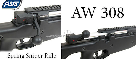 Asg Аерозарядно оръжие Airsoft AW 308 Spring Sniper 6мм
