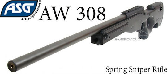 Asg Аерозарядно оръжие Airsoft AW 308 Spring Sniper 6мм