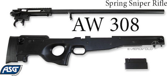 Asg Аерозарядно оръжие Airsoft AW 308 Spring Sniper 6мм