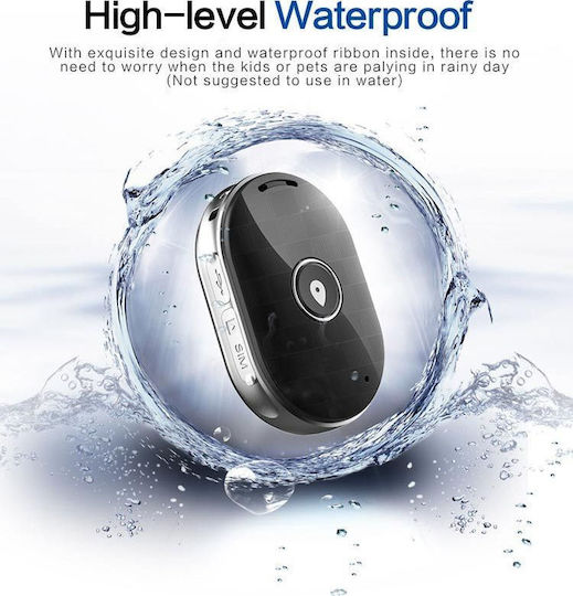 Q60 Waterproof Mini GPS Tracker with GSM, LBS for Children/Elderly & Climbers
