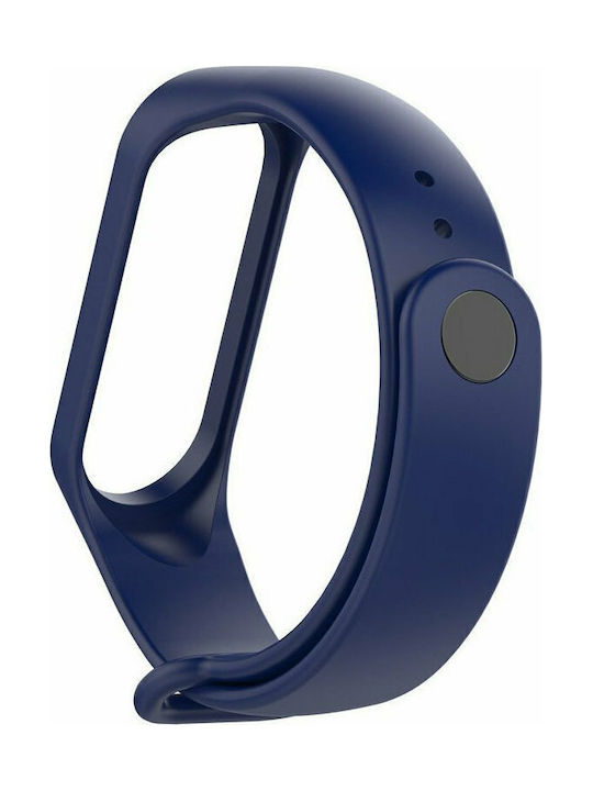 Λουράκι Σιλικόνης Σκούρο Μπλε (Mi Band 3/4)