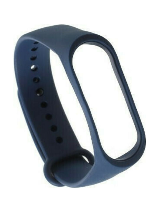 Strap Silicone with Pin Dark Blue (Mi Band 3/Mi Smart Band 4) 849900375I