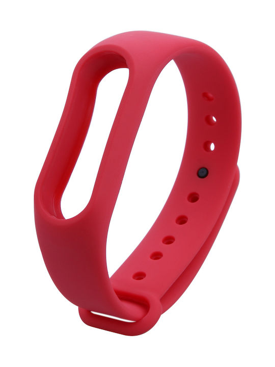 Armband Silikon mit Pin Rot (Mi Band 2) CA1090R