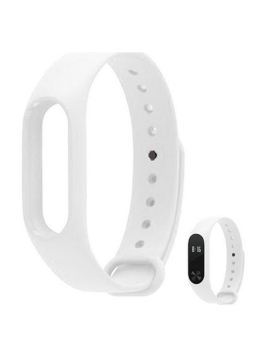 Λουράκι για Xiaomi Mi Band 2 White