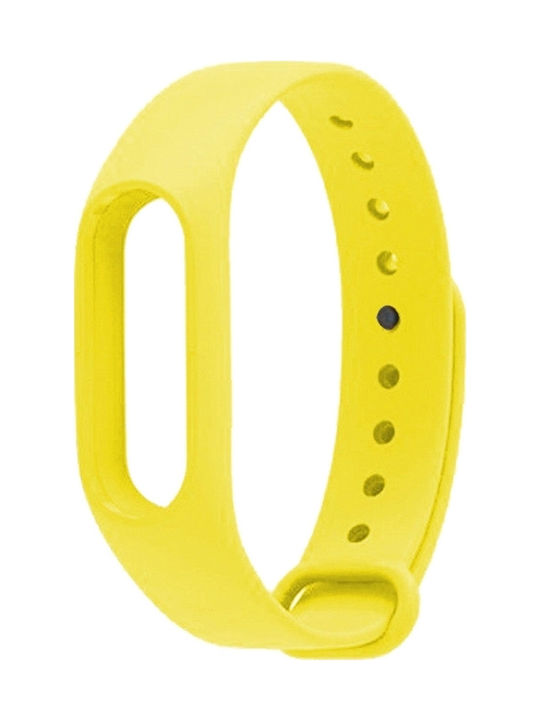 Curea Silicon cu Pin Galben (Mi Band 2) BRMIBAND2MCYE