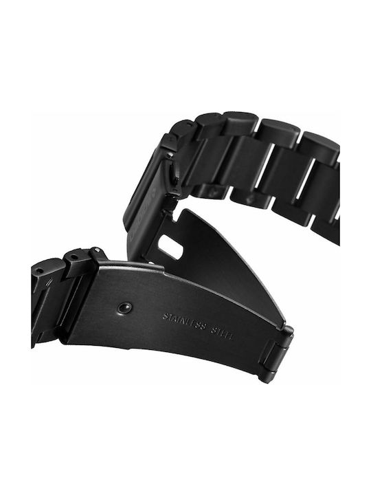 Spigen Modern Fit Λουράκι Ανοξείδωτο Ατσάλι Μαύρο (Galaxy Watch (46mm) / Gear S3)