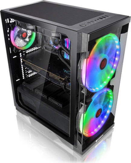 Raijintek Silenos Pro Gaming Middle Tower Carcasă Calculator cu Fereastră Laterală Negru