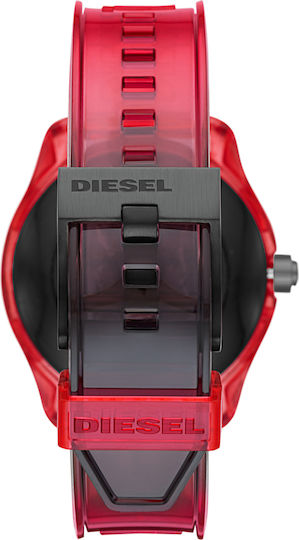 Diesel On Fadelite 45mm Smartwatch with Heart Rate Monitor (Red)