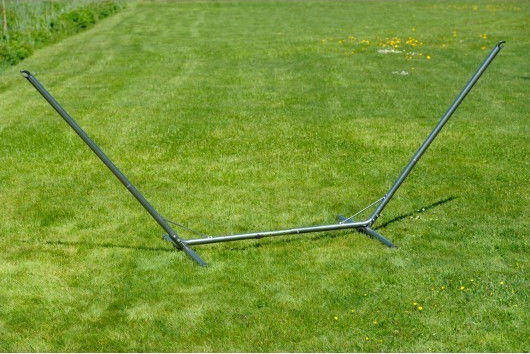 Amazonas Sumo Grande Hammock Stand made of Metal in Silver Color 380x132x107cm