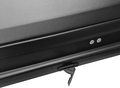 Junior Easy 320 Dachbox für Autos mit Einzelöffnung Kapazität 320Es Schwarz