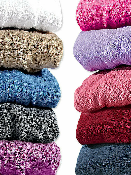 Nef-Nef Homeware Facecloth Status 50x90cm Grey Weight 500gr/m²