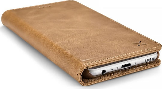 Xoomz Genuine Leather Wallet Piele Maro (Huawei P10)
